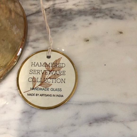 Amber Glass Pitcher - Picture 3 of 3